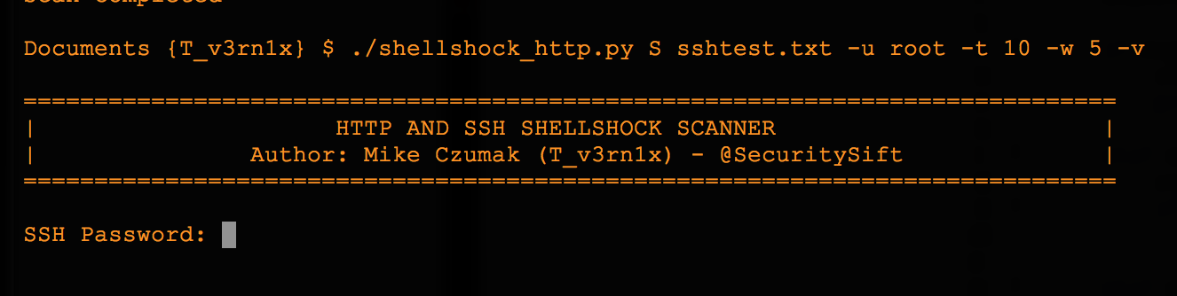 Hunting For Shellshock Using Nessus